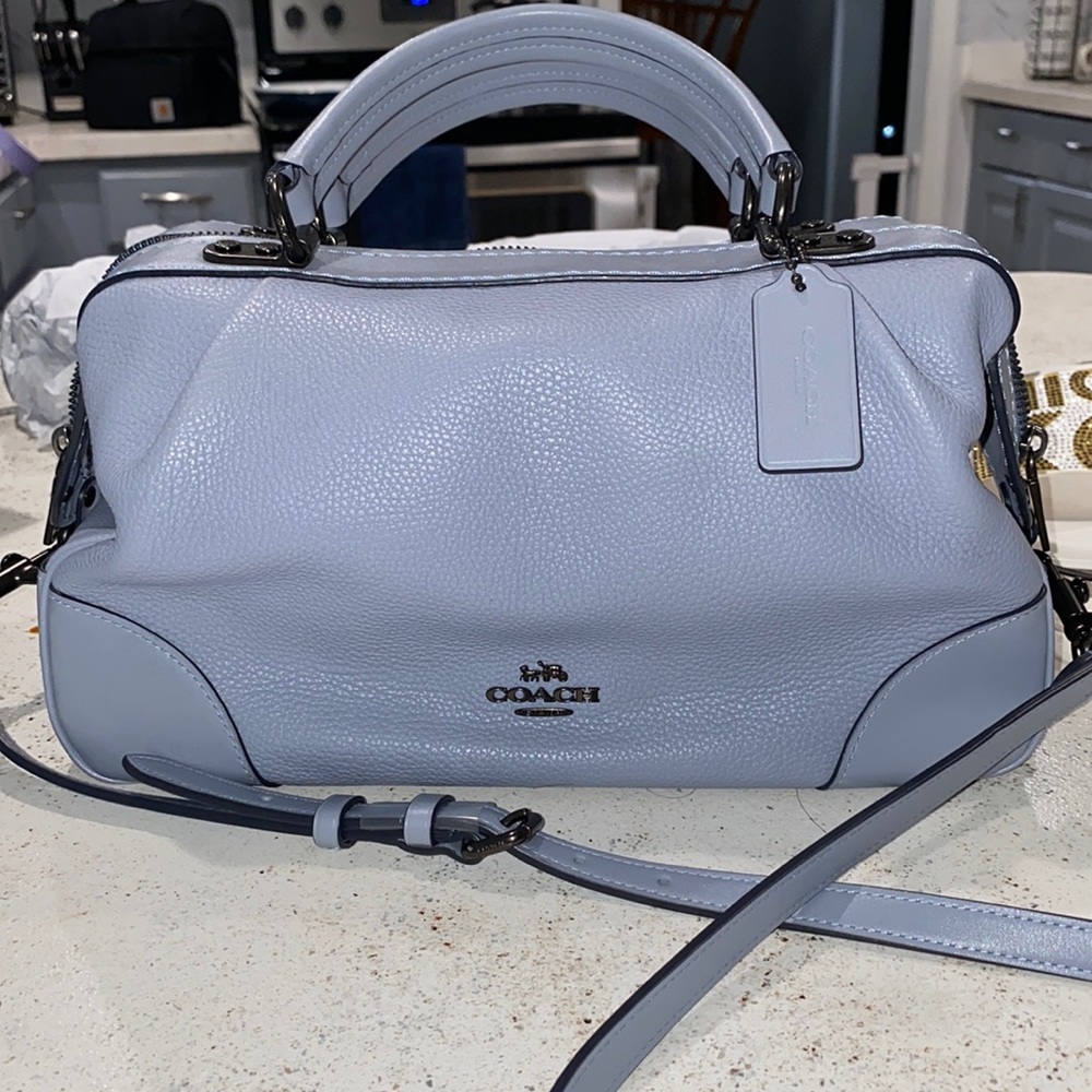 🪻COACH LEATHER SATCHEL🪻*AUTHENTIC*